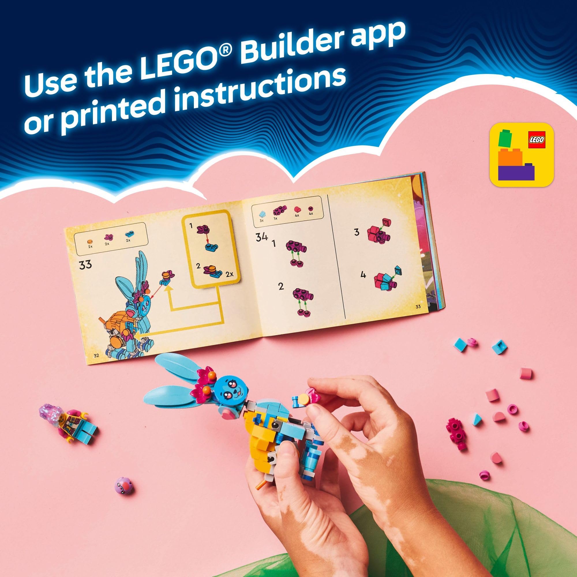 Foto 7 pulgar | Set De Construcción Lego Dreamzzz Las Aventuras Creativas De Animales De Bunchu - Venta Internacional.