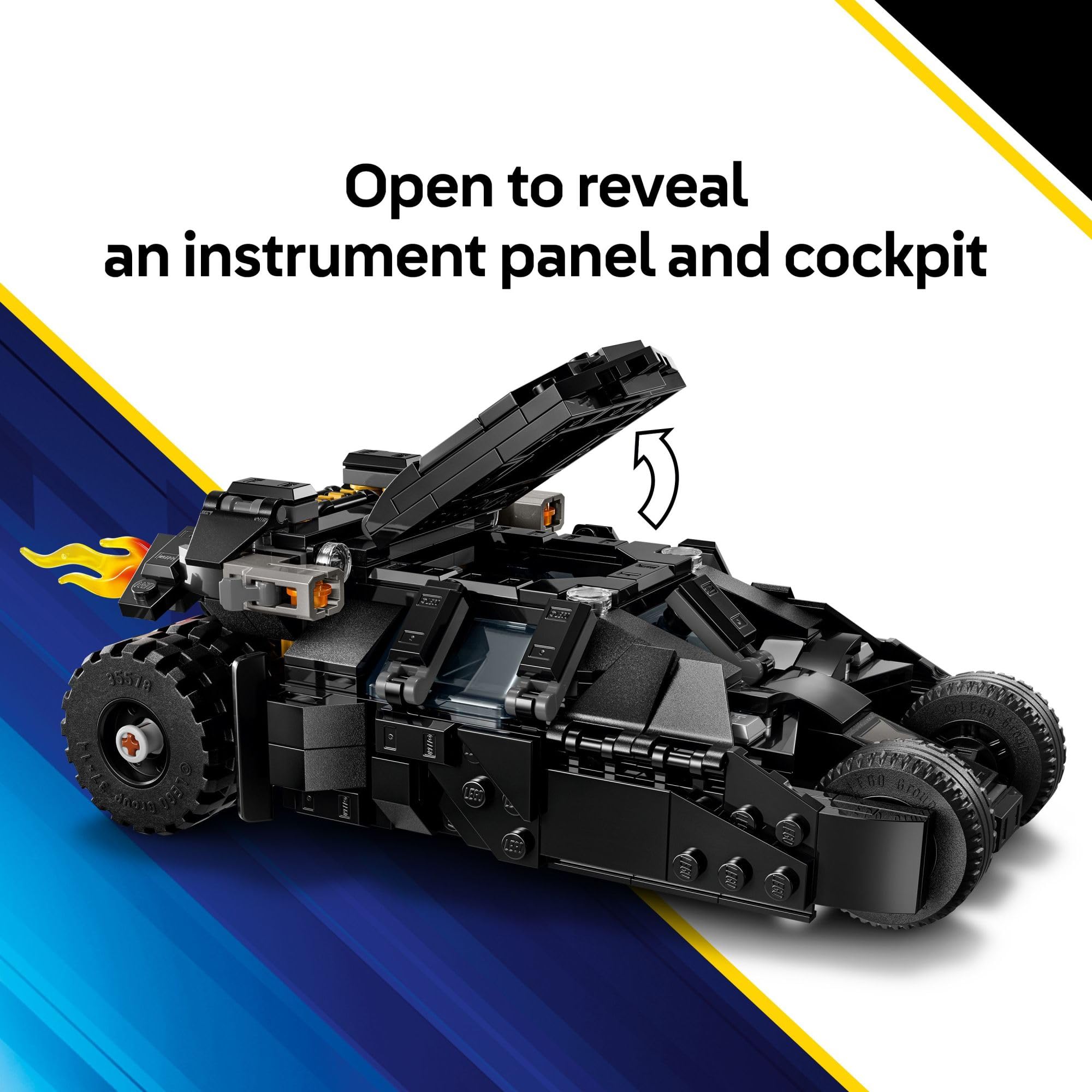 Foto 4 pulgar | Set De Construcción Lego Dc Batman Tumbler Contra Dos Caras Y El Joker 76303 - Venta Internacional.