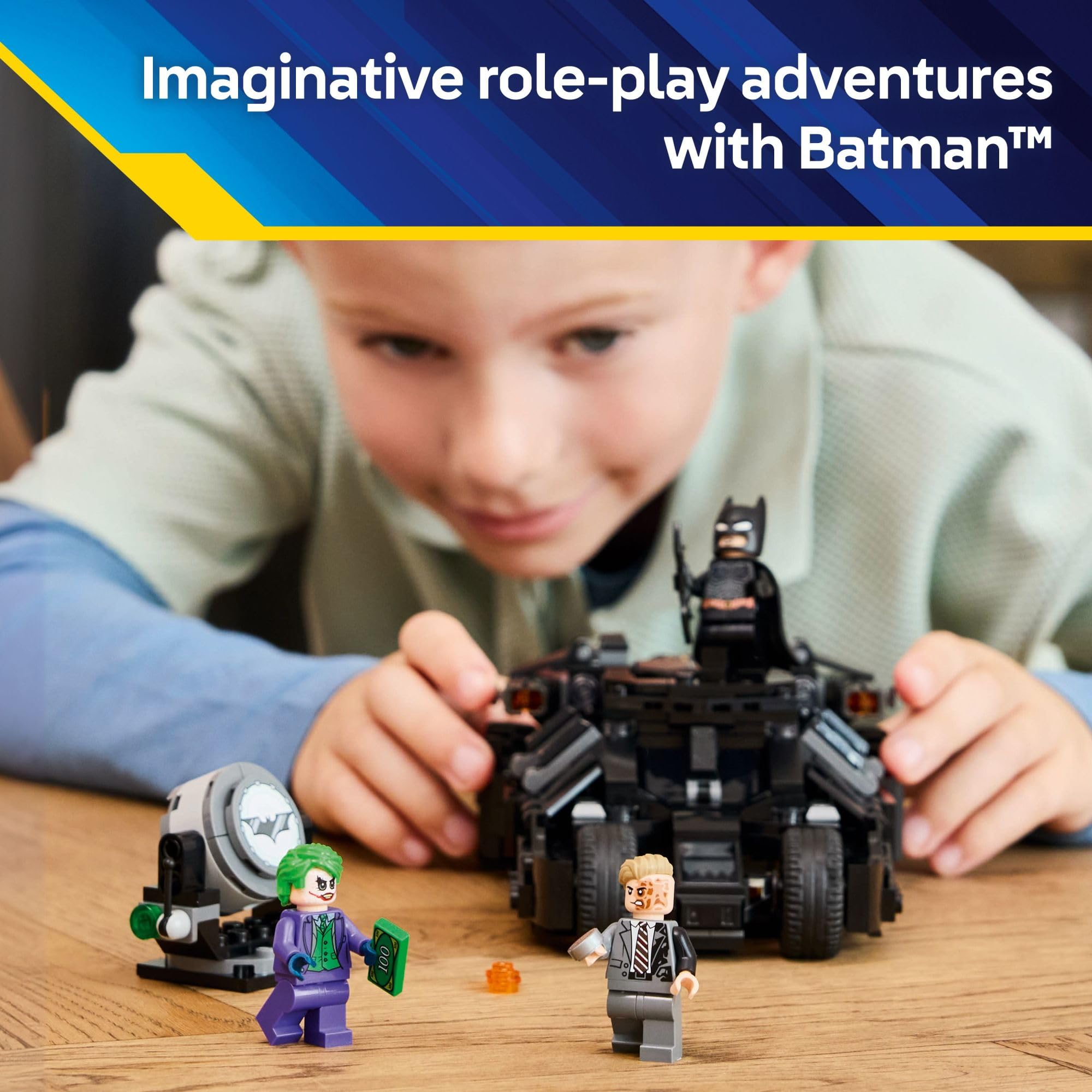 Foto 6 pulgar | Set De Construcción Lego Dc Batman Tumbler Contra Dos Caras Y El Joker 76303 - Venta Internacional.