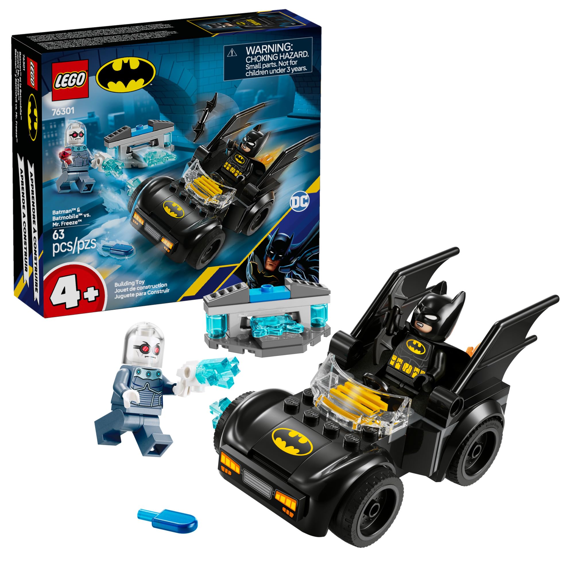 Set De Construcción Lego Dc Batman Y Batimóvil Contra Mr. Freeze 76301 - Venta Internacional.