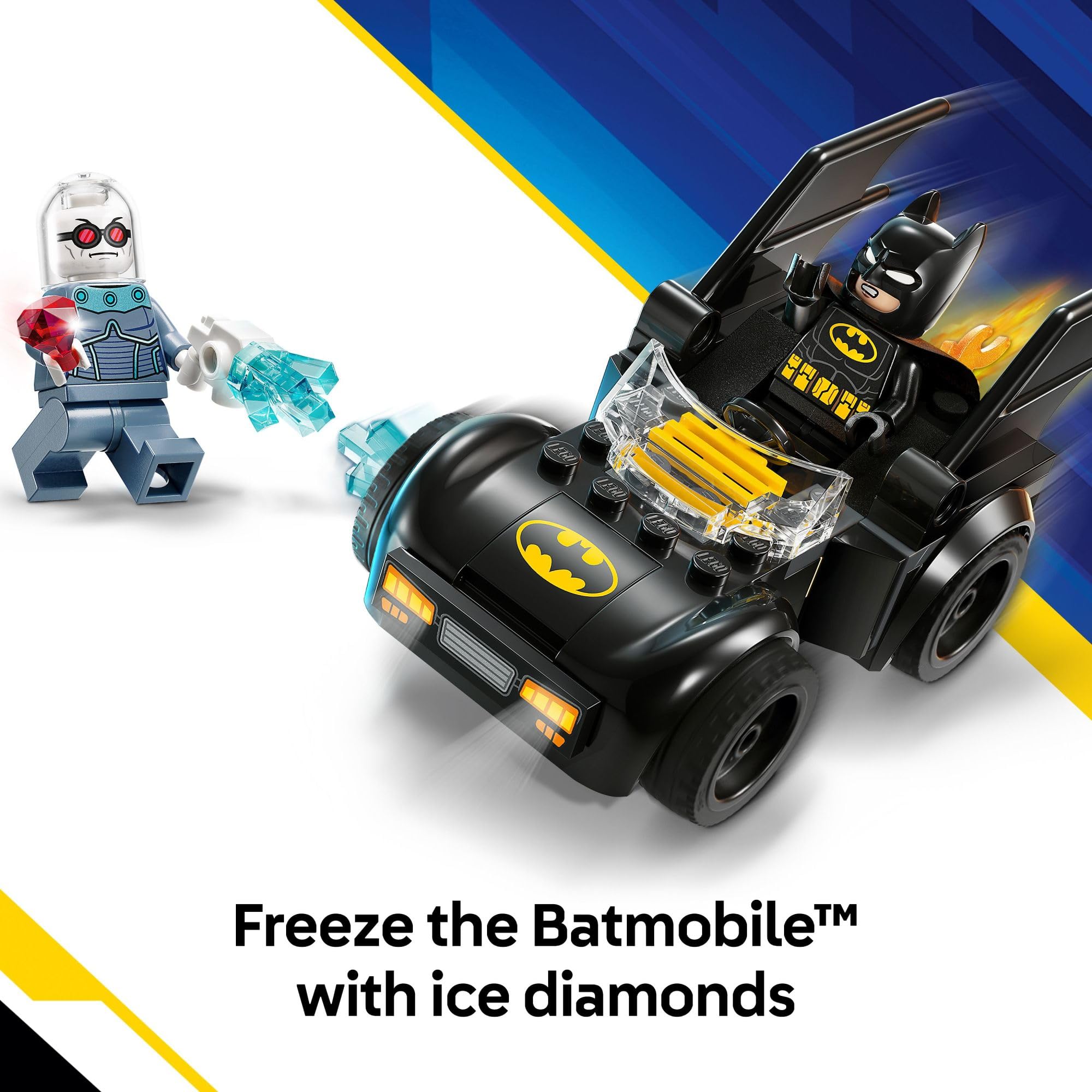 Foto 7 pulgar | Set De Construcción Lego Dc Batman Y Batimóvil Contra Mr. Freeze 76301 - Venta Internacional.