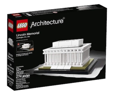Foto 1 | Set De Construcción Lego Architecture Lincoln Memorial 21022 - Venta Internacional.