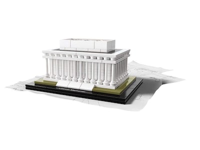 Foto 3 | Set De Construcción Lego Architecture Lincoln Memorial 21022 - Venta Internacional.