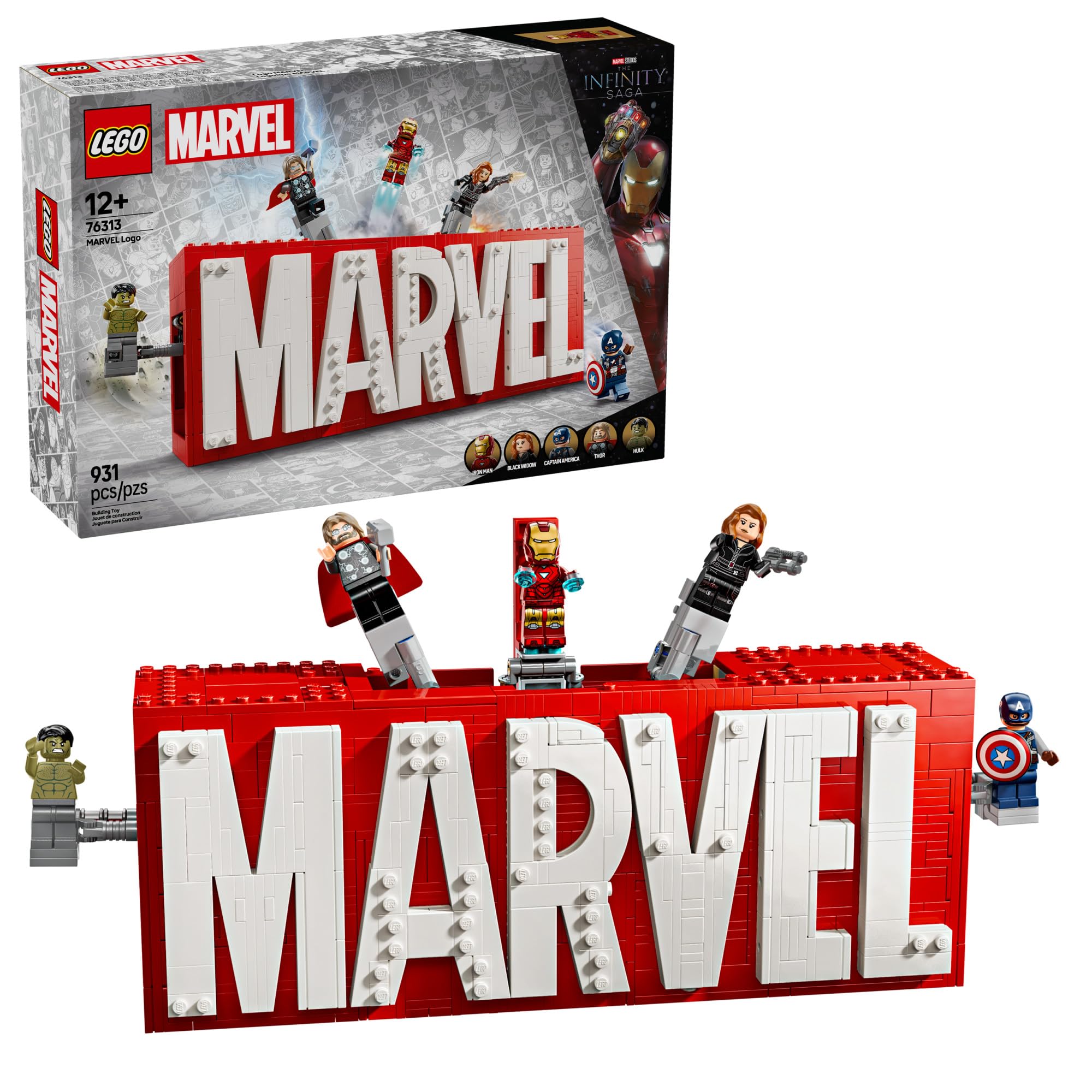 Foto 2 pulgar | Juguete De Construcción Con El Logotipo De Lego Marvel Marvel Con 5 Minifiguras Para Mayores De 12 - Venta Internacion