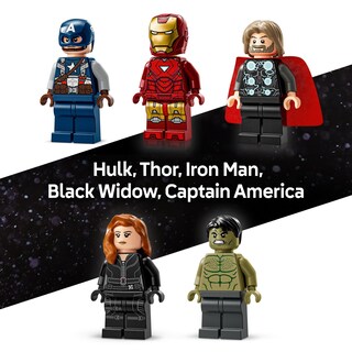 Foto 4 | Juguete De Construcción Con El Logotipo De Lego Marvel Marvel Con 5 Minifiguras Para Mayores De 12 - Venta Internacion