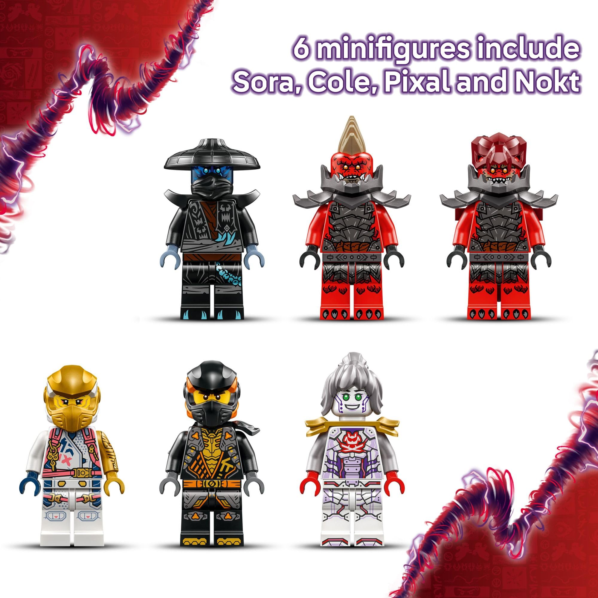 Foto 5 pulgar | Juguete De Construcción Lego Ninjago Zane's Ultra Combiner Mech 71834 - Venta Internacional.