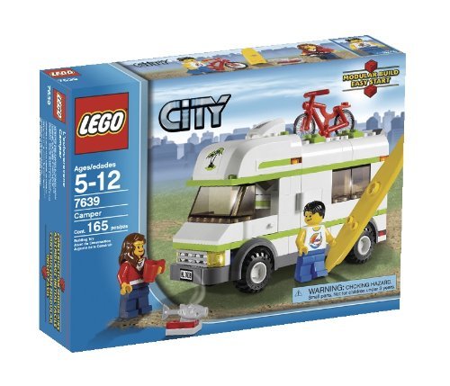 Foto 5 pulgar | Toy Lego City Camper (7639) Con 2 Minifiguras, Bicicleta Y Tabla De Surf - Venta Internacional.