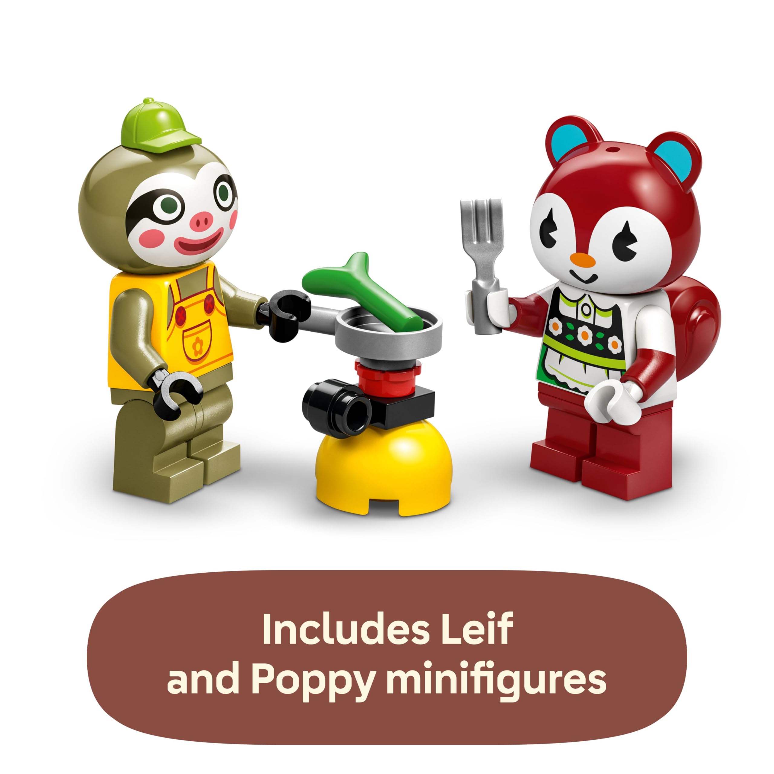 Foto 5 | Juguete De Construcción Lego Animal Crossing Leif Caravan & Garden Shop - Venta Internacional.