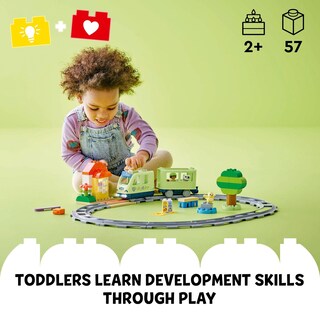 Foto 2 | Set De Tren De Aventuras Interactivo Lego Duplo Town De Building Toy - Venta Internacional.
