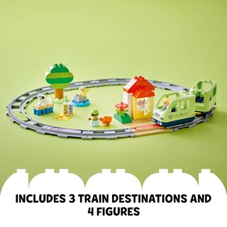 Foto 4 | Set De Tren De Aventuras Interactivo Lego Duplo Town De Building Toy - Venta Internacional.