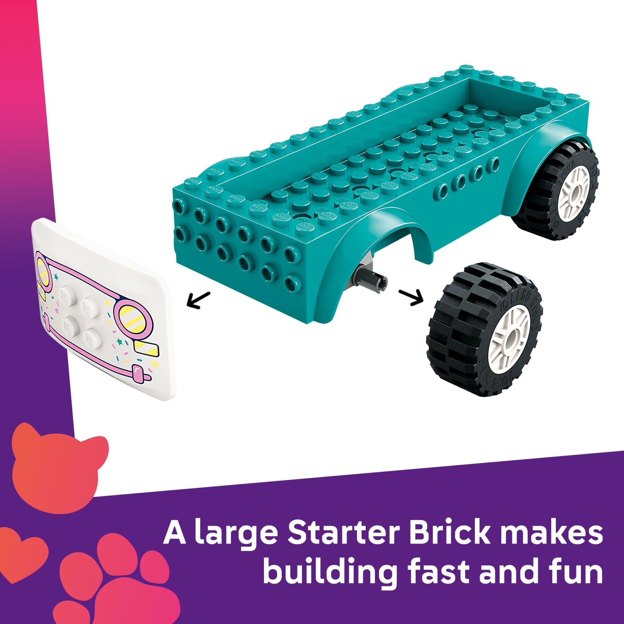Foto 4 pulgar | Camión De Helados Lego Friends Heartlake City De Juguete De Construcción - Venta Internacional.