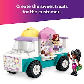 Foto 5 | Camión De Helados Lego Friends Heartlake City De Juguete De Construcción - Venta Internacional.