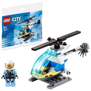 Foto 1 | Helicóptero Lego City Police De Juguete Con Bolsa De Plástico Pilot 30367 - Venta Internacional.