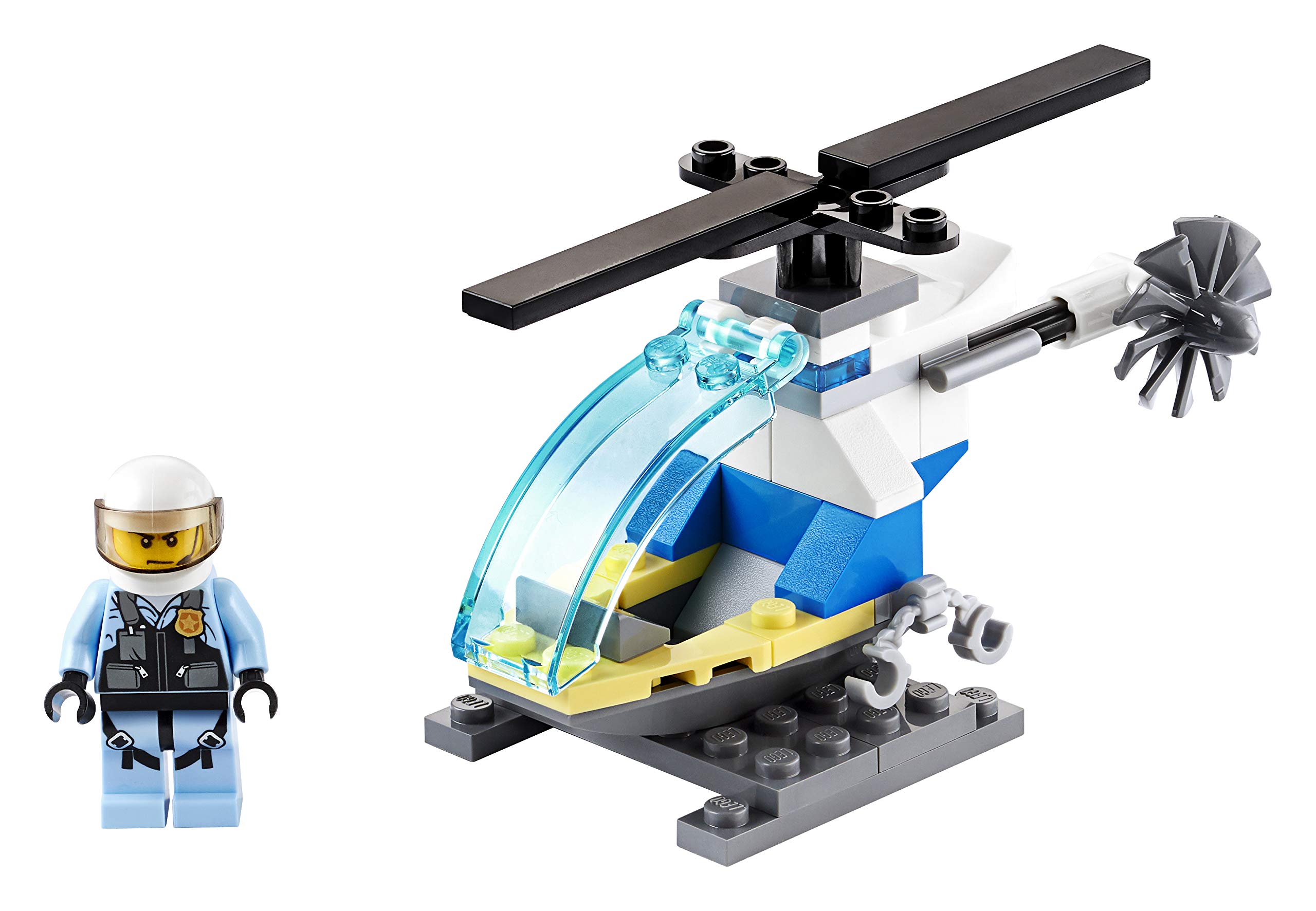 Foto 2 | Helicóptero Lego City Police De Juguete Con Bolsa De Plástico Pilot 30367 - Venta Internacional.