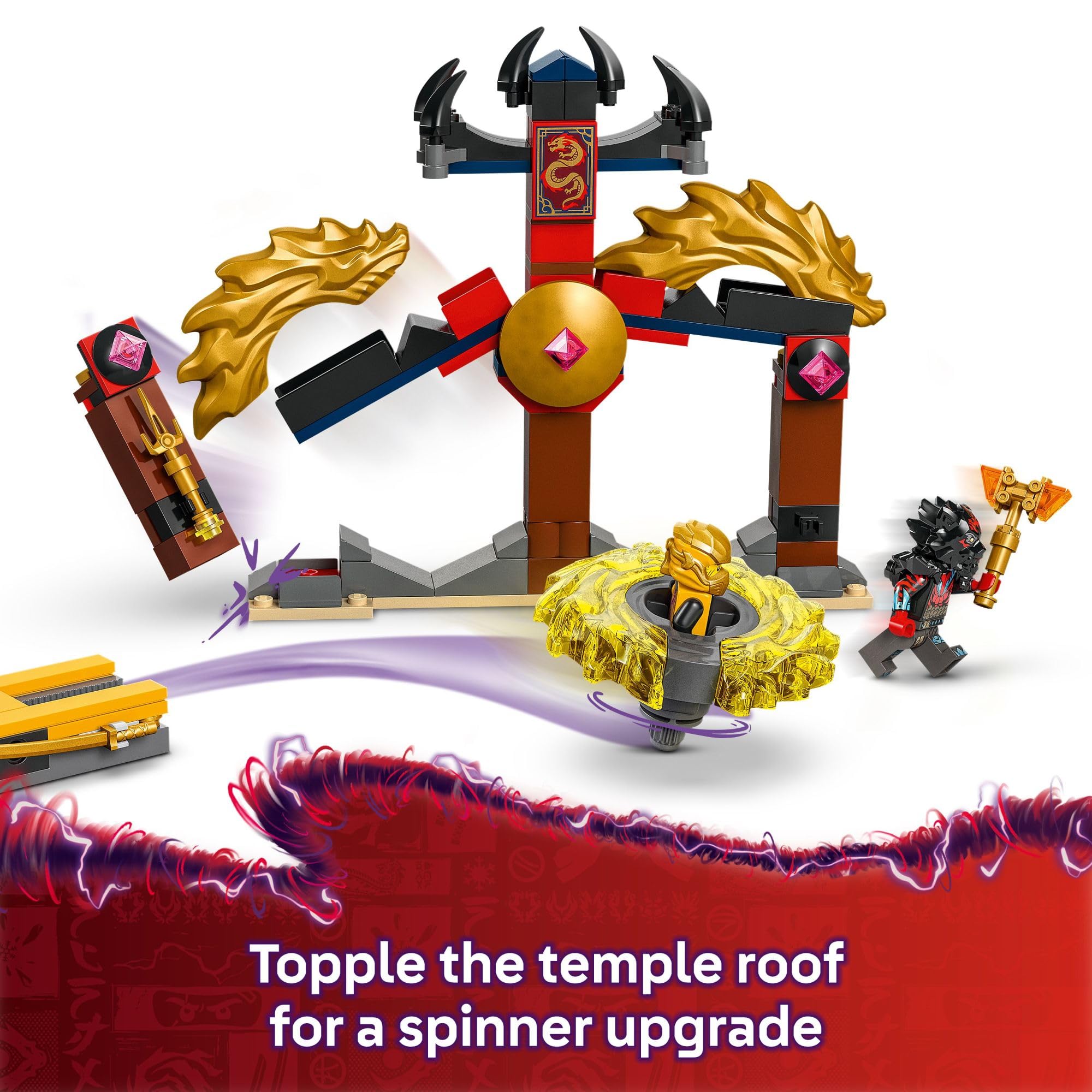 Foto 4 pulgar | Juguete De Construcción Lego Ninjago Dragon Spinjitzu Battle Pack 71826 - Venta Internacional.