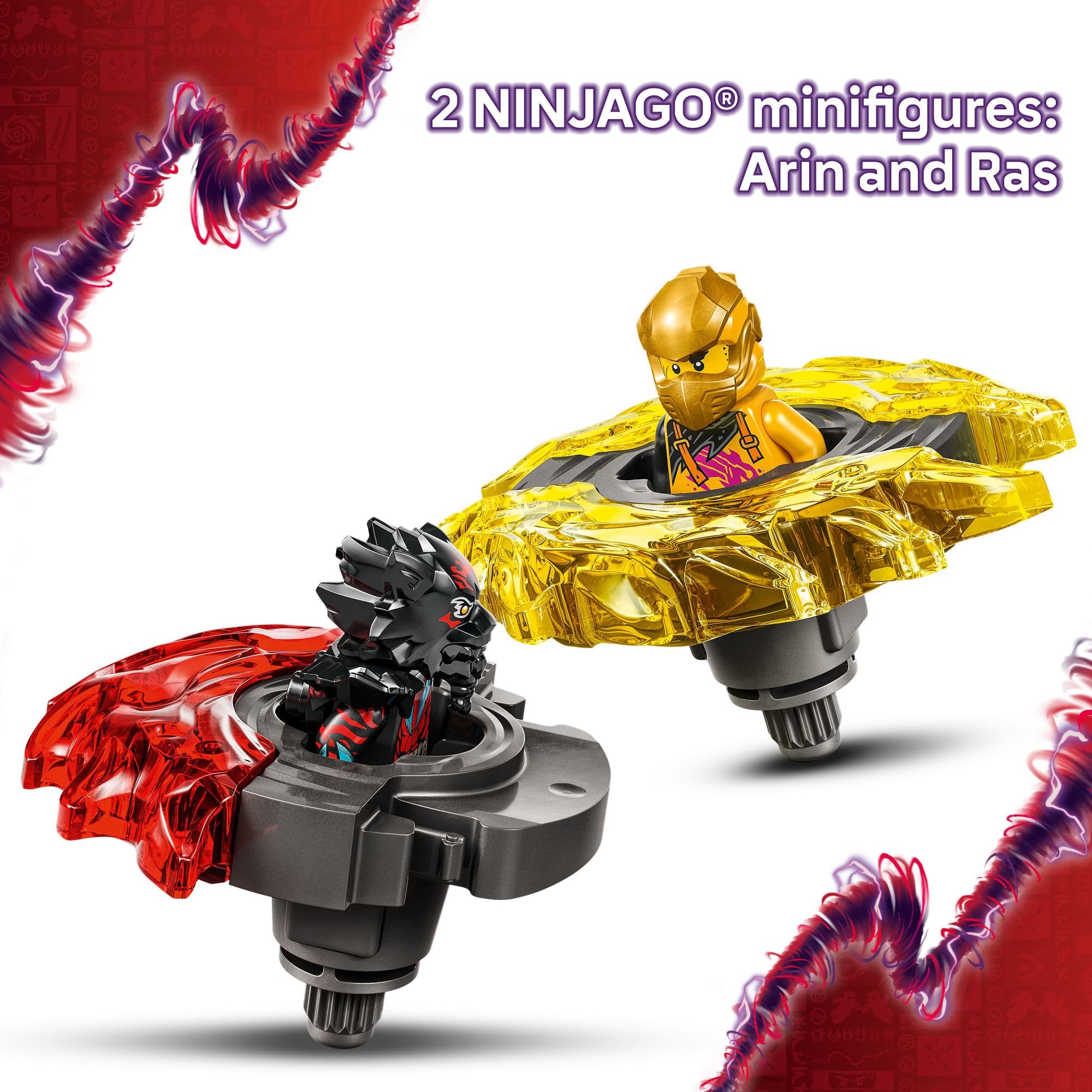 Foto 5 pulgar | Juguete De Construcción Lego Ninjago Dragon Spinjitzu Battle Pack 71826 - Venta Internacional.