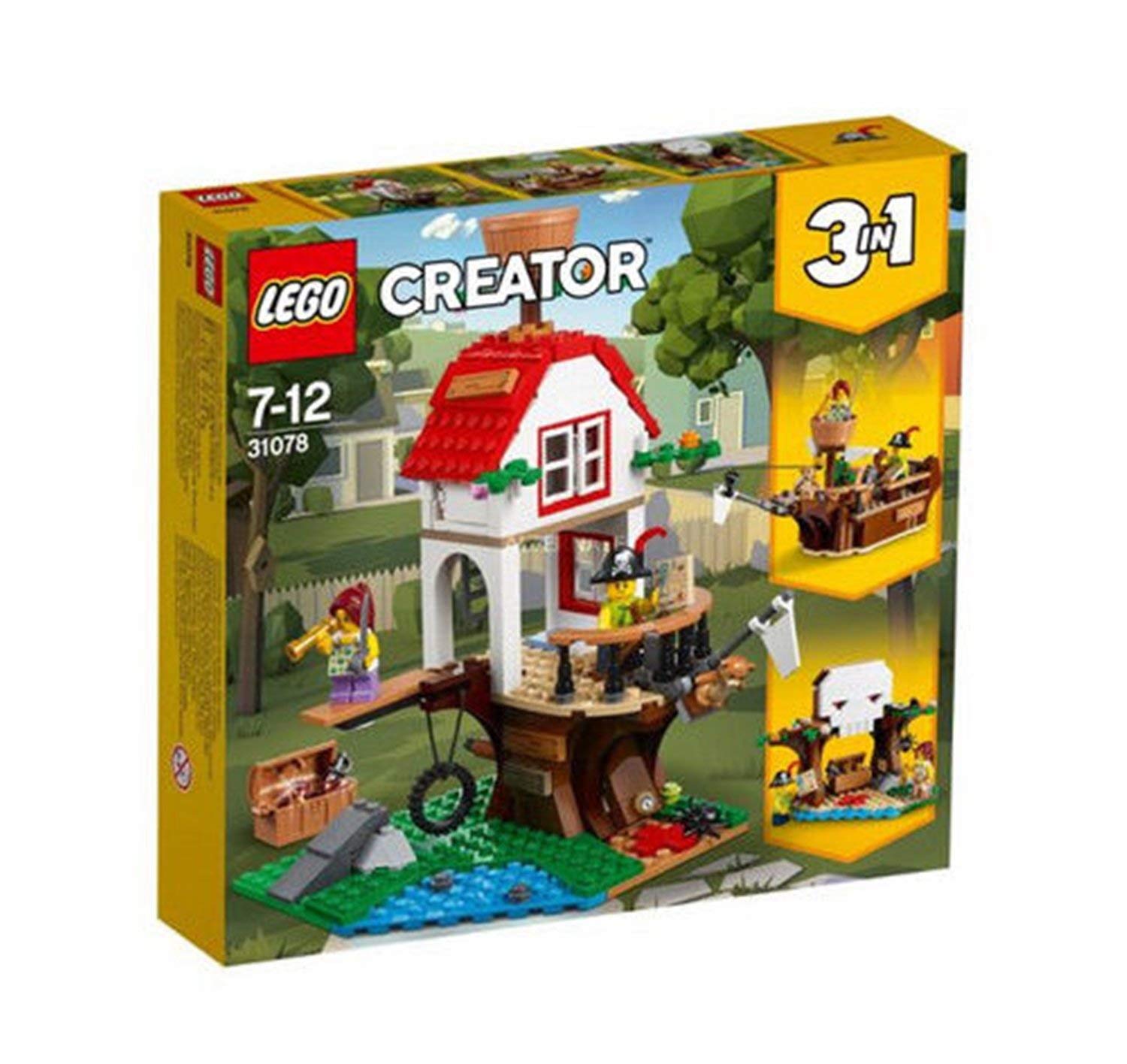 Set De Construcción Lego Creator Treehouse Treasure 31078 (260 Piezas) - Venta Internacional.
