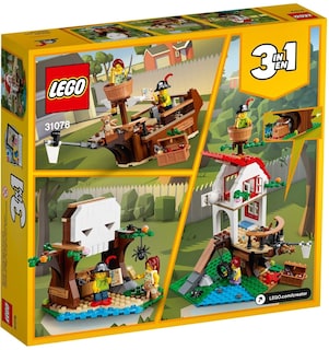 Foto 5 | Set De Construcción Lego Creator Treehouse Treasure 31078 (260 Piezas) - Venta Internacional.