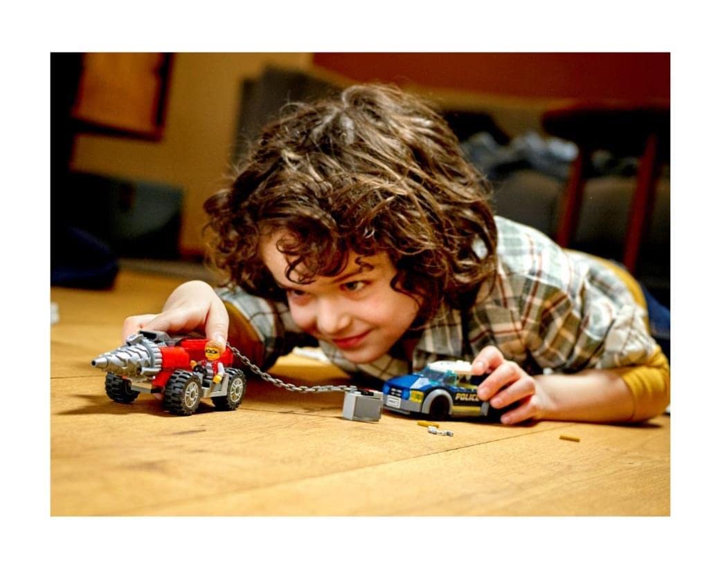 Foto 5 pulgar | Set De Juguetes Lego City Police Driller Chase 60273 Con Personajes - Venta Internacional.