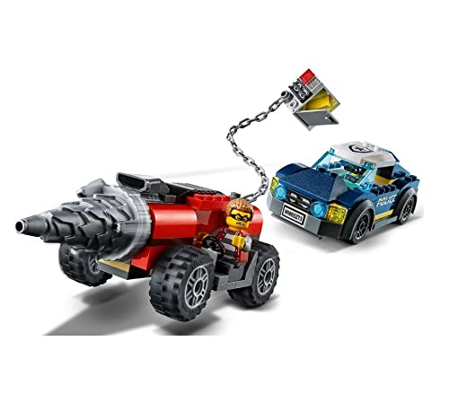 Foto 8 pulgar | Set De Juguetes Lego City Police Driller Chase 60273 Con Personajes - Venta Internacional.