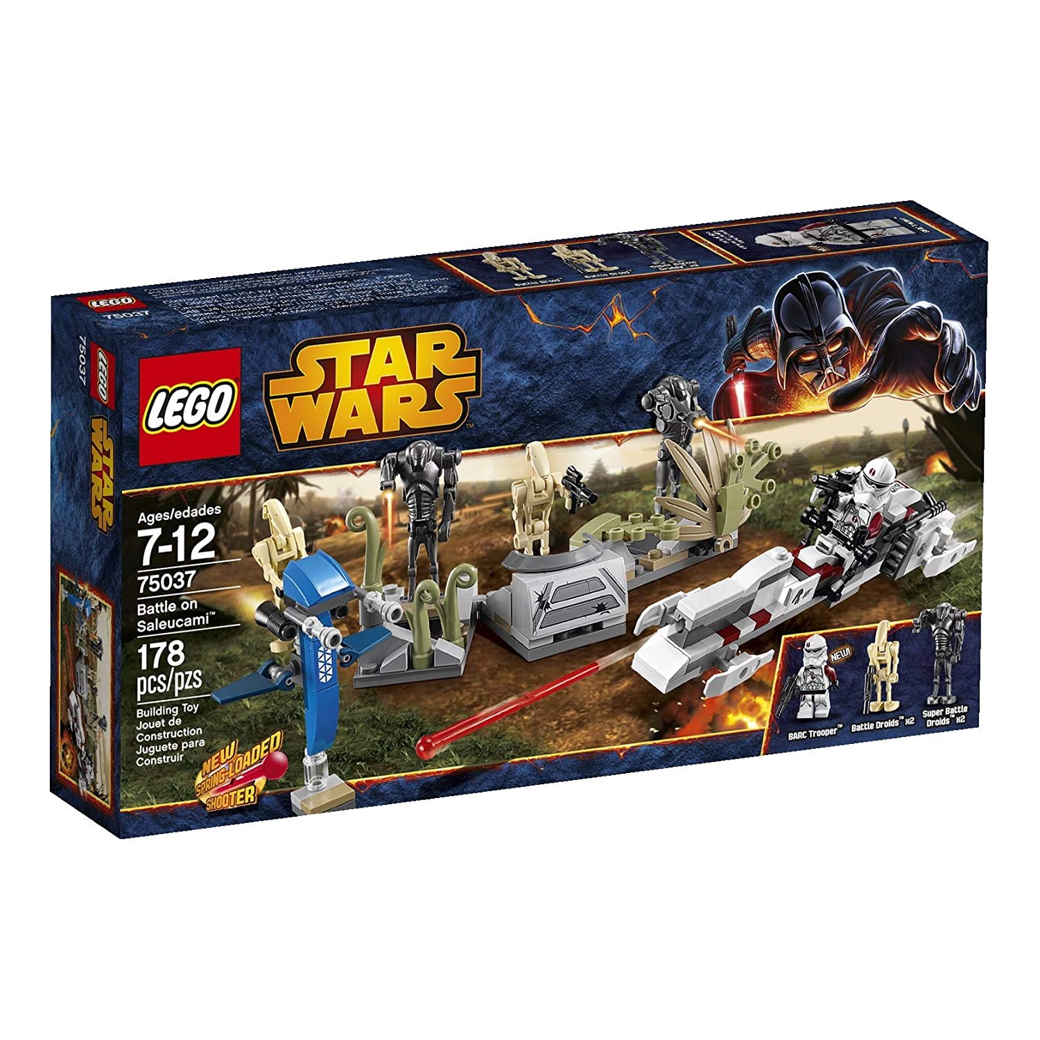 Juguete Lego Star Wars 75037 Battle On Saleucami Con Lanzadores Disparadores - Venta Internacional.