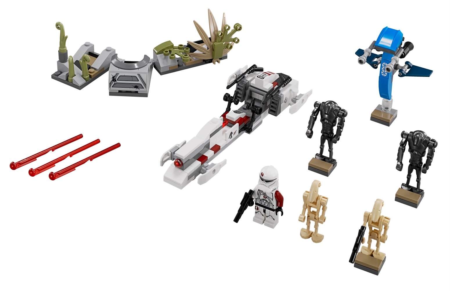 Foto 2 | Juguete Lego Star Wars 75037 Battle On Saleucami Con Lanzadores Disparadores - Venta Internacional.