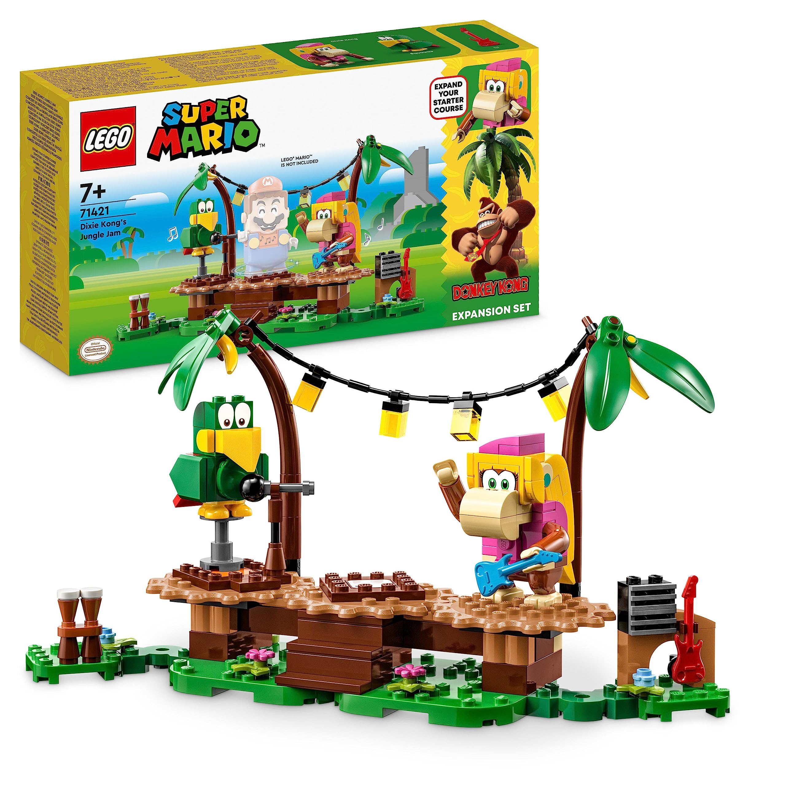 Set De Expansión Lego Super Mario 71421 Jalleo In The Jungle - Venta Internacional.