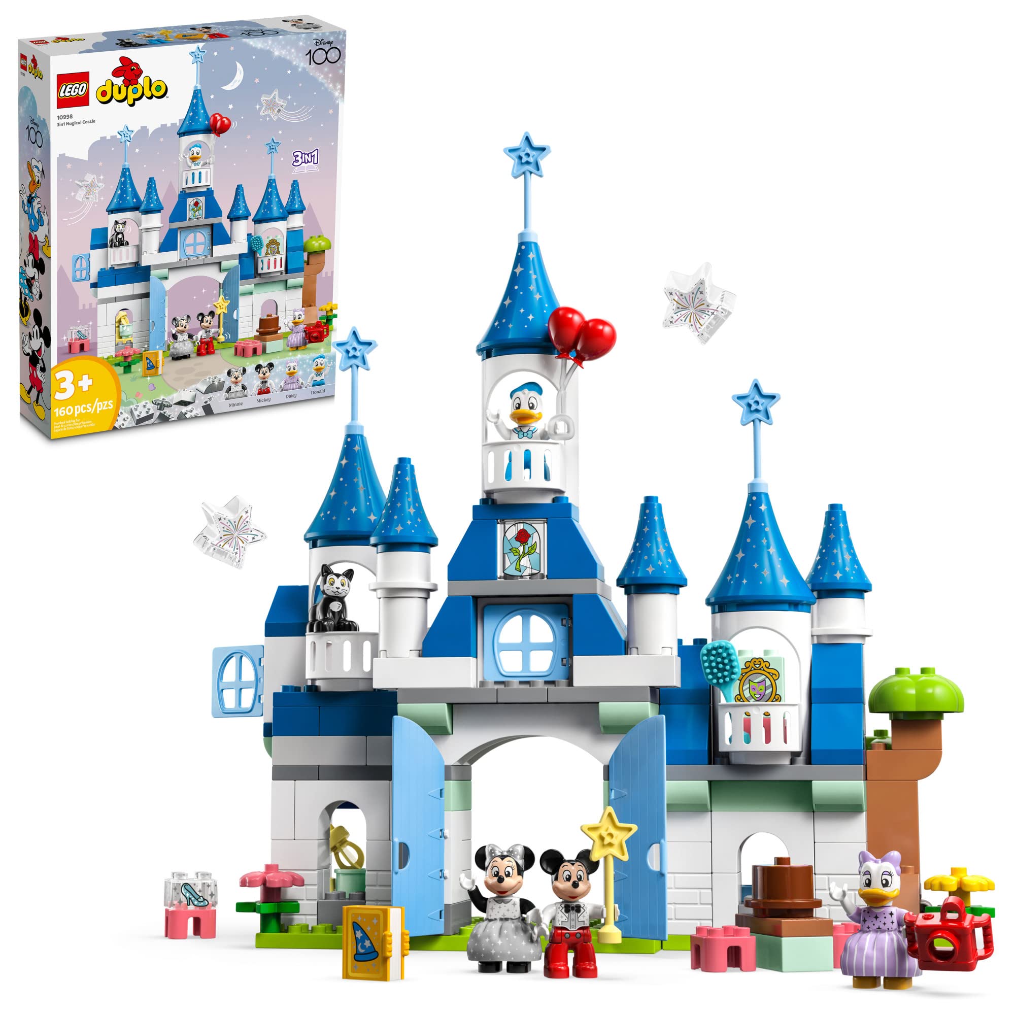 Set De Construcción Lego Duplo Disney 100 3 En 1 Magic Castle 10998 - Venta Internacional.
