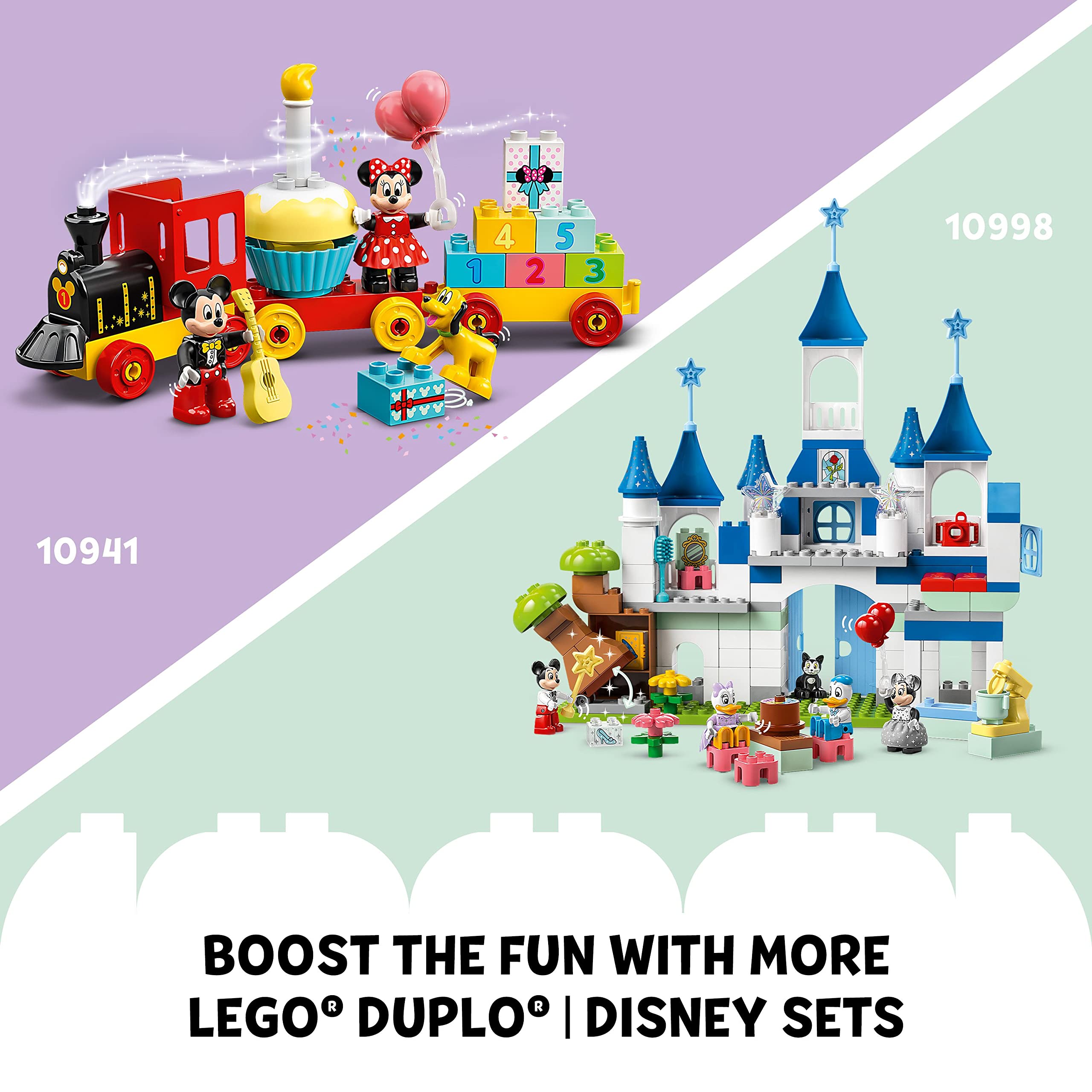 Foto 8 pulgar | Set De Construcción Lego Duplo Disney 100 3 En 1 Magic Castle 10998 - Venta Internacional.