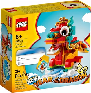 Foto 1 | Bloques De Construcción Lego Year Of The Dragon 40611-214 Piezas - Venta Internacional.