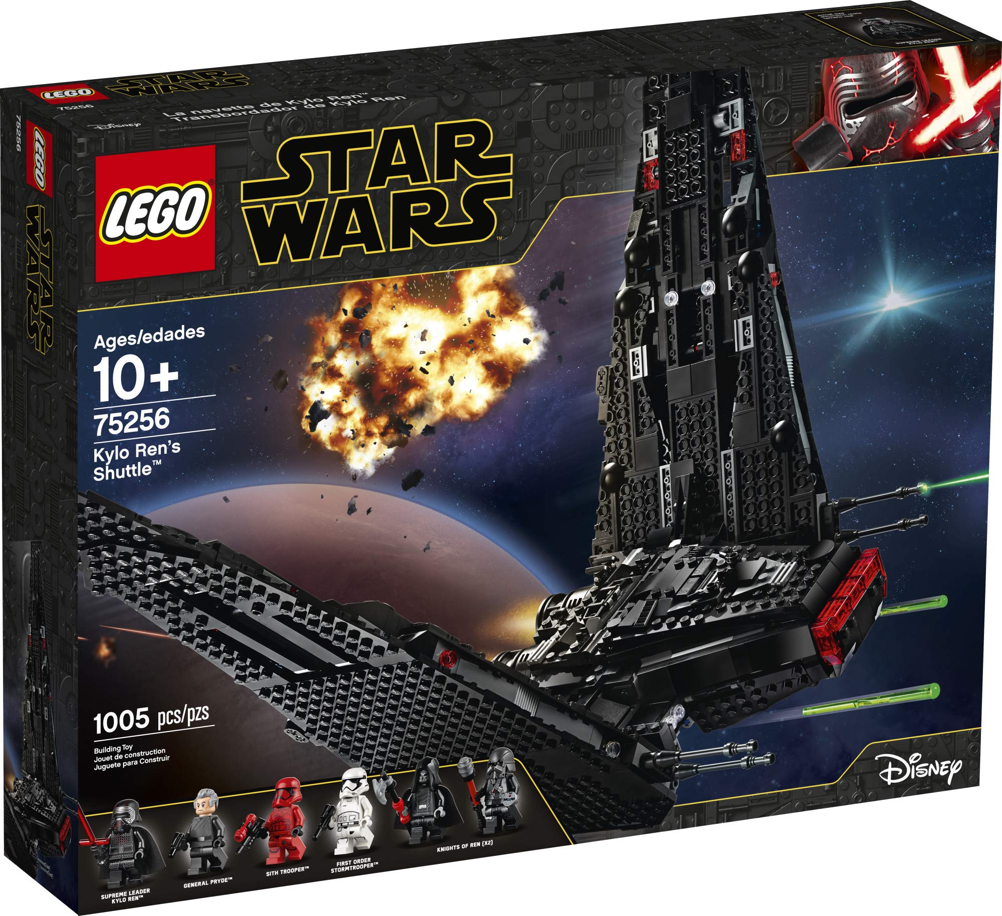 Foto 5 pulgar | Kit De Construcción Lego Star Wars Kylo Ren's Shuttle 75256 - Venta Internacional.