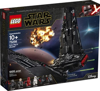 Foto 4 | Kit De Construcción Lego Star Wars Kylo Ren's Shuttle 75256 - Venta Internacional.