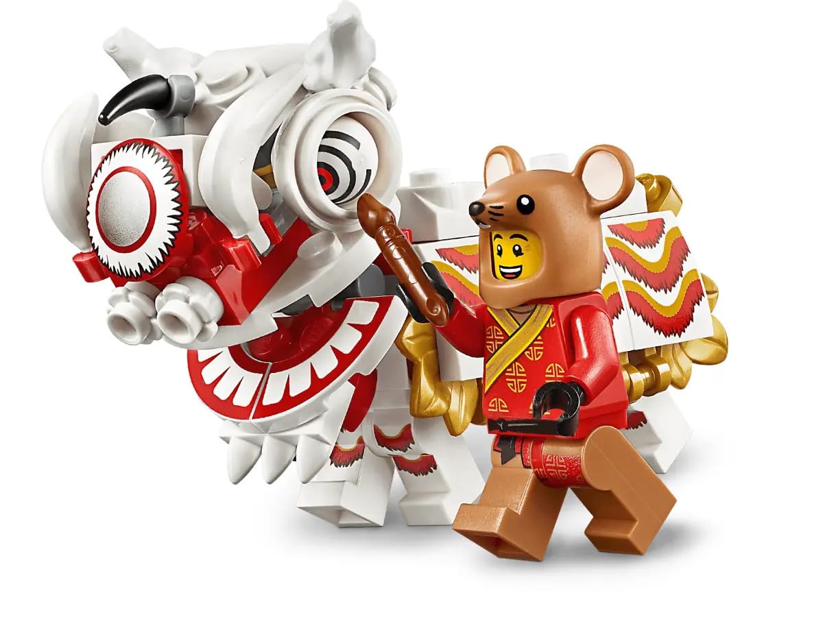 Foto 4 | Bloque De Construcción De Juguete Lego Lion Dance Limited Edition 80104 - Venta Internacional.