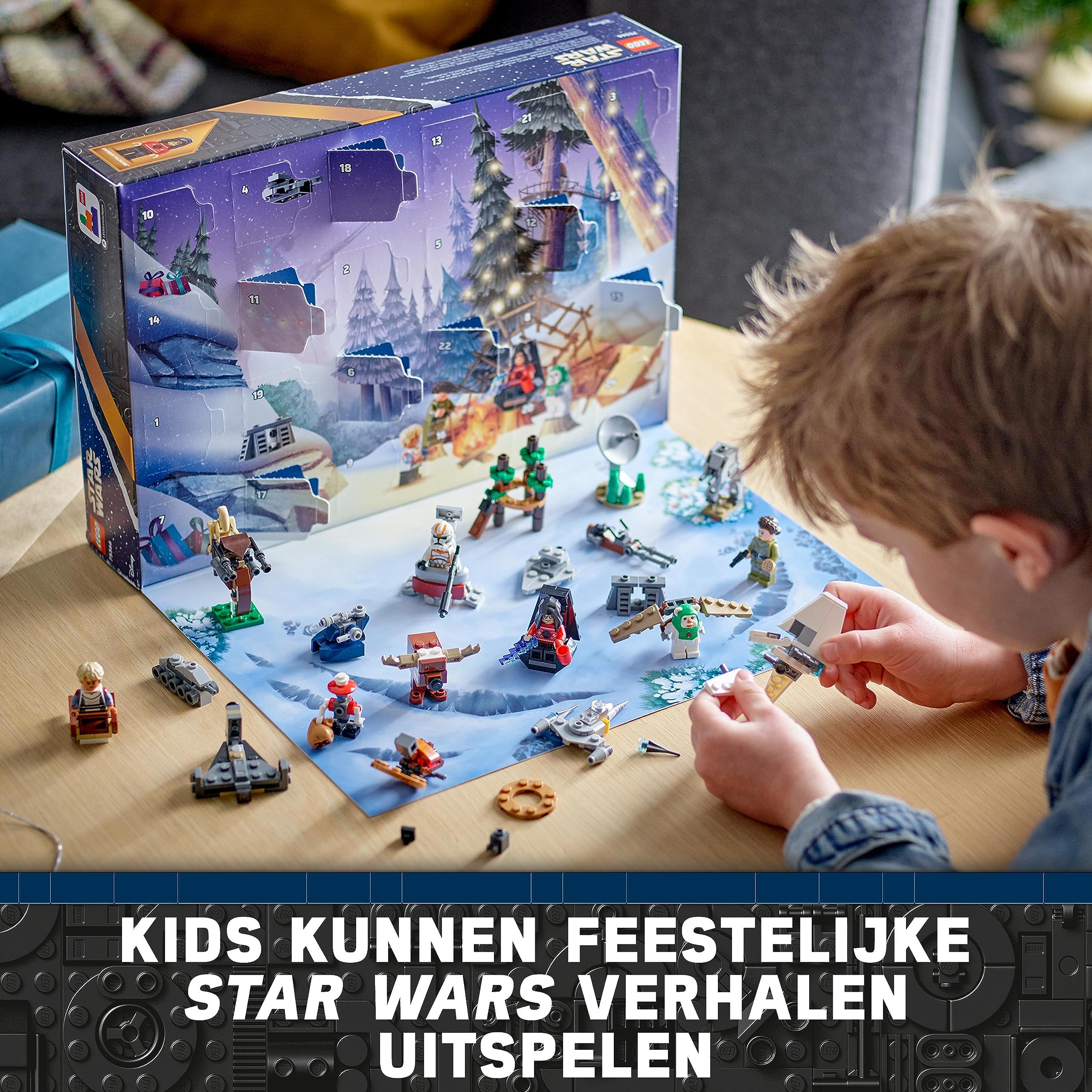 Foto 6 pulgar | Calendario De Adviento Lego Star Wars 2023, 320 Piezas, Más De 6 Años - Venta Internacional.