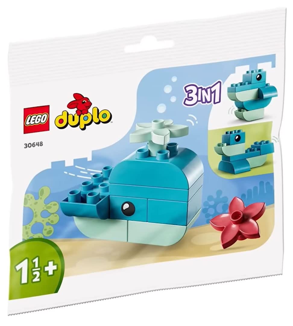 Set Lego Duplo 30648 My First Whale Para Niños Mayores De 18 Meses - Venta Internacional.
