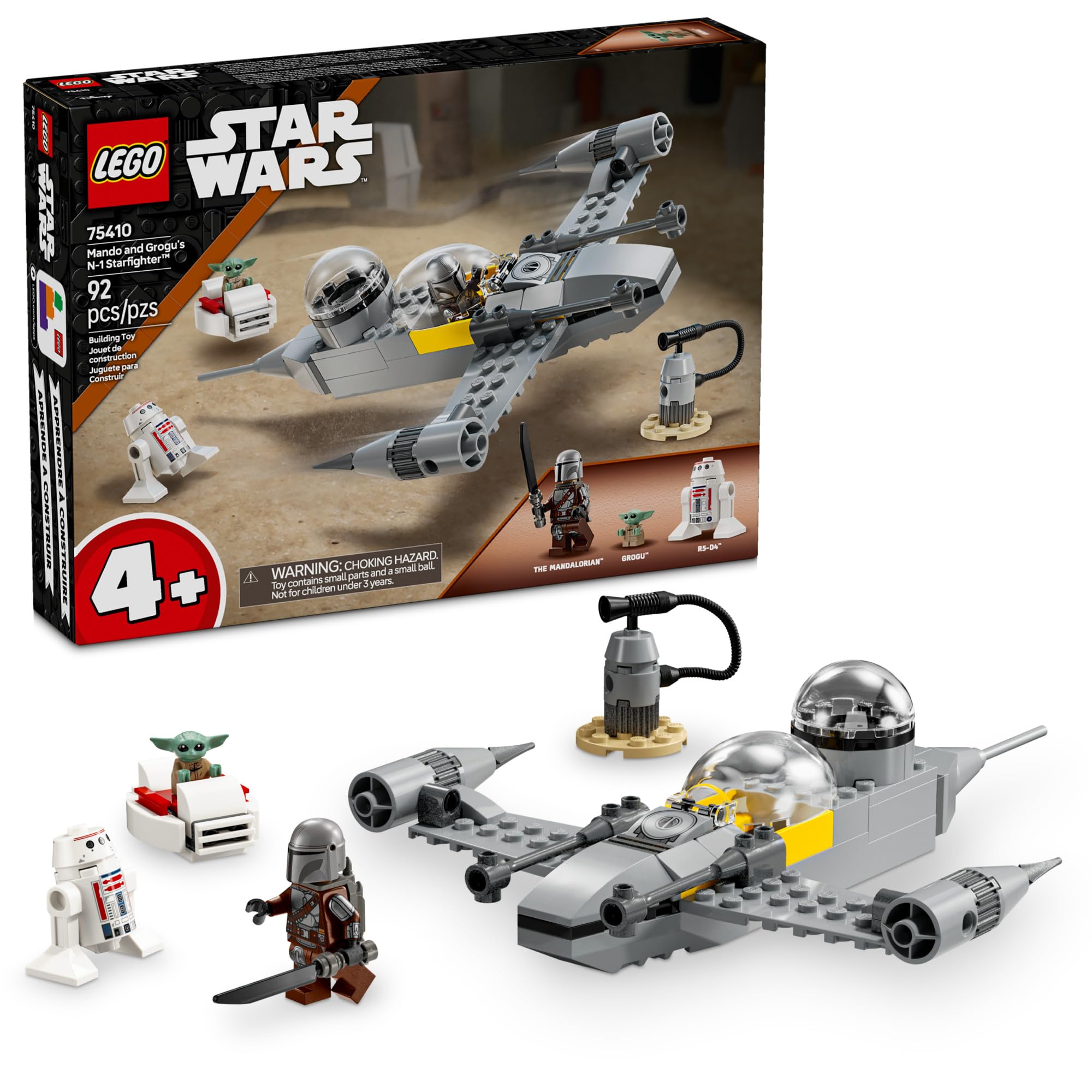 Juguete De Construcción Lego Star Wars The Mandalorian N-1 Starfighter - Venta Internacional.