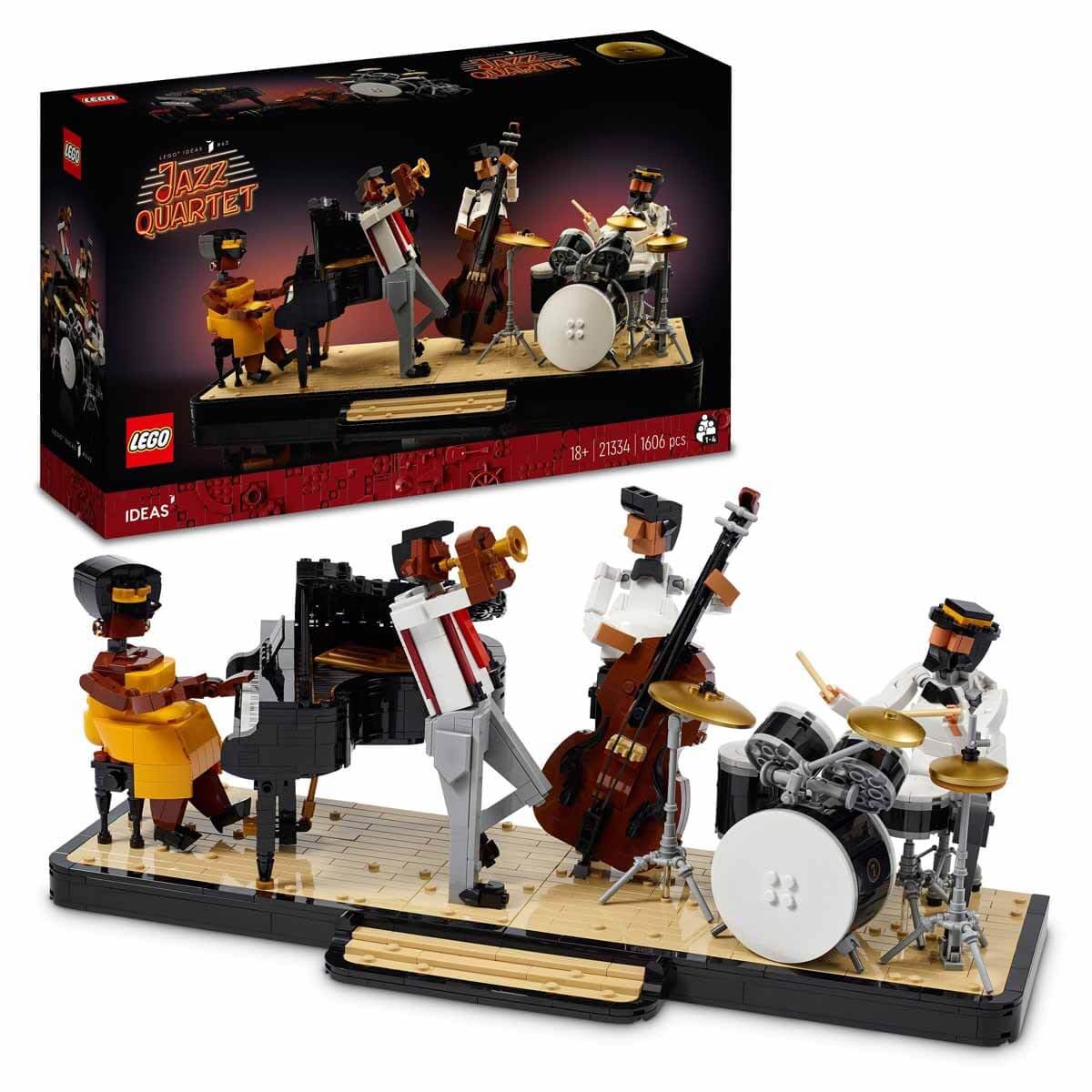 Foto 2 pulgar | Kit De Construcción Lego Ideas Jazz Quartet 21334 Para Adultos - Venta Internacional.