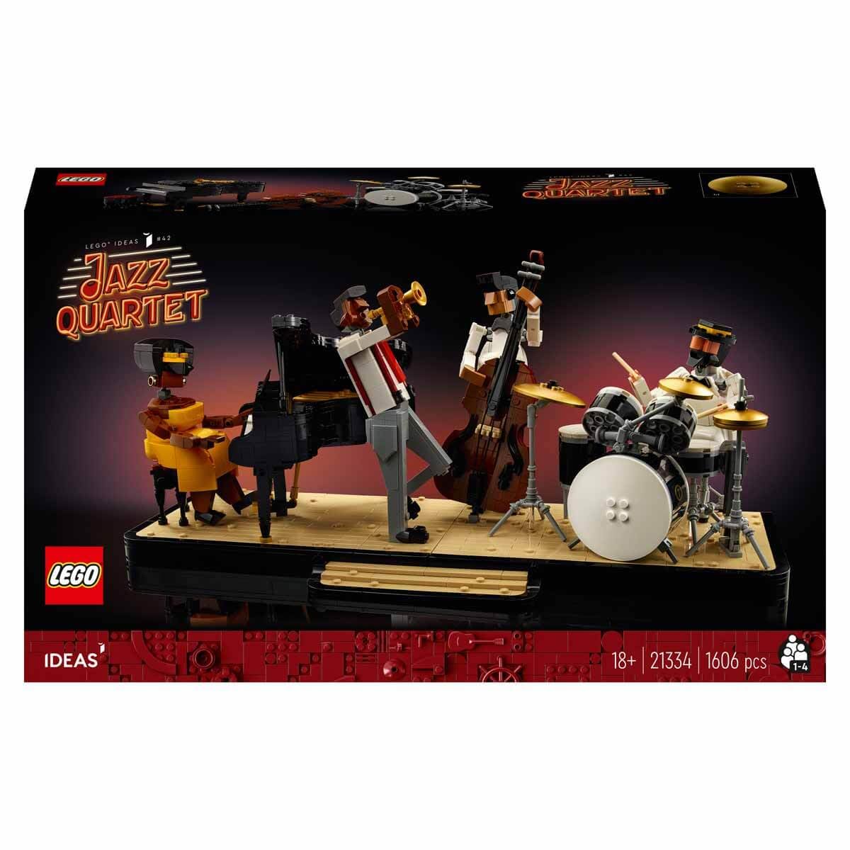 Foto 4 pulgar | Kit De Construcción Lego Ideas Jazz Quartet 21334 Para Adultos - Venta Internacional.