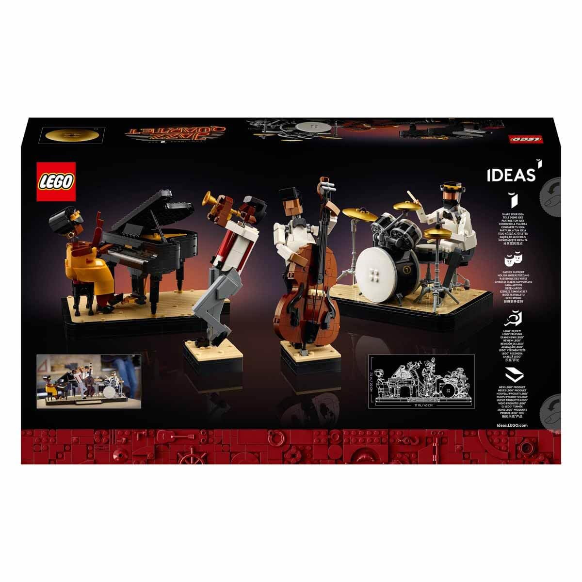 Foto 5 pulgar | Kit De Construcción Lego Ideas Jazz Quartet 21334 Para Adultos - Venta Internacional.