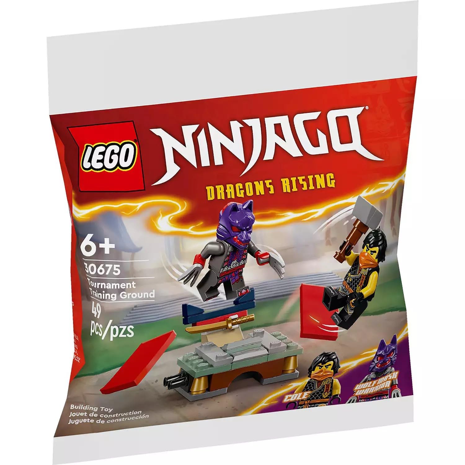 Foto 2 pulgar | Kit De Construcción Lego Ninjago Tournament Training Ground 30675 - Venta Internacional.