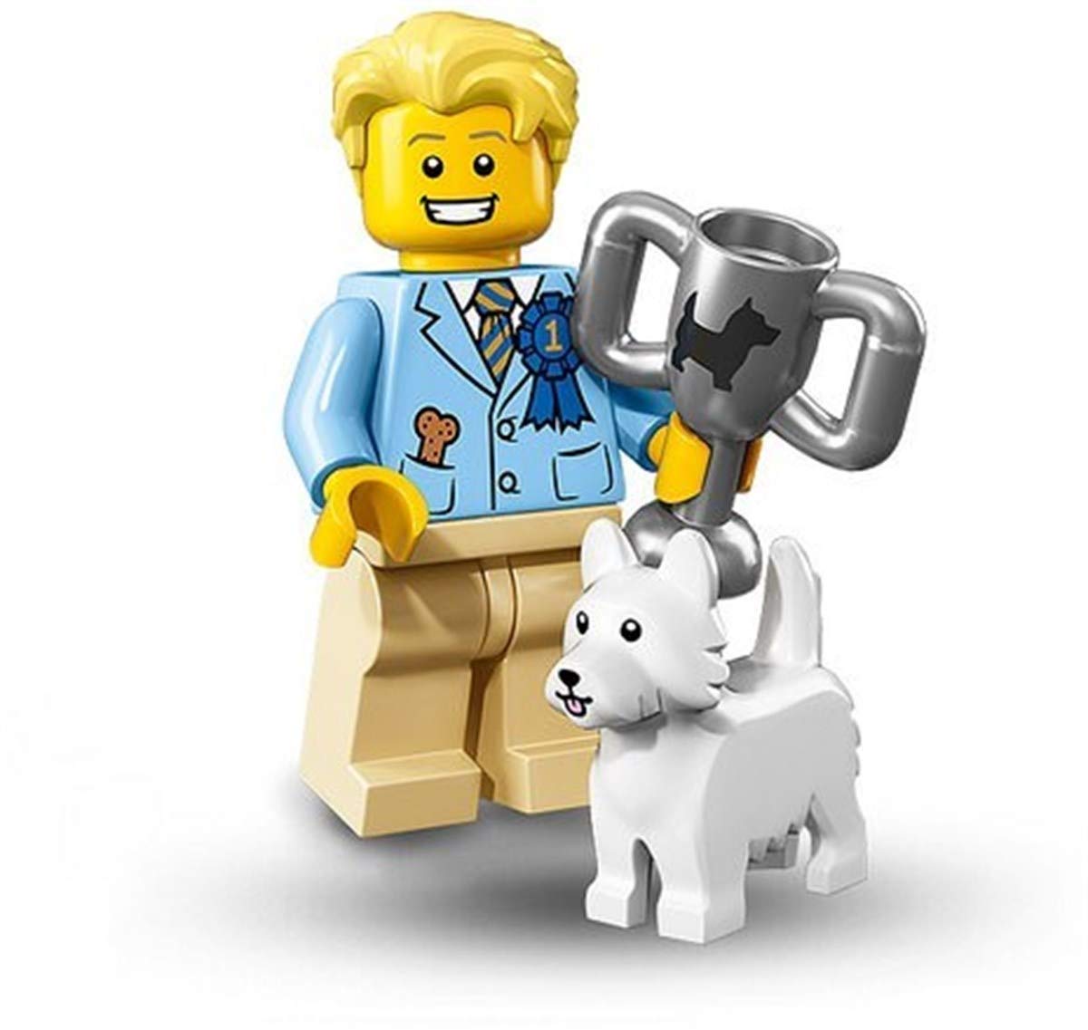 Foto 2 pulgar | Minifigura Lego Minifigures Series 16, Ganadora De La Exposición Canina 71013 - Venta Internacional.