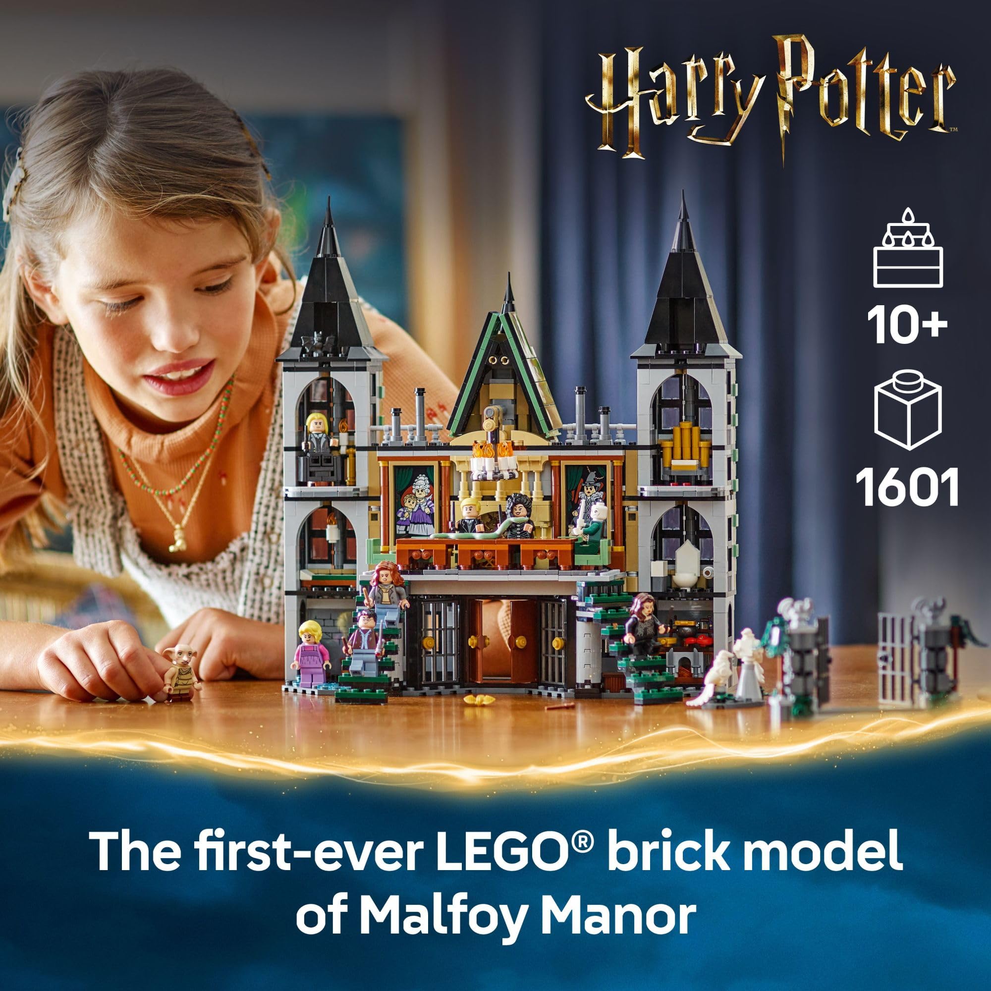 Foto 3 pulgar | Juguete De Construcción Lego Harry Potter Malfoy Manor 76453 Con 9 Minifiguras - Venta Internacional.