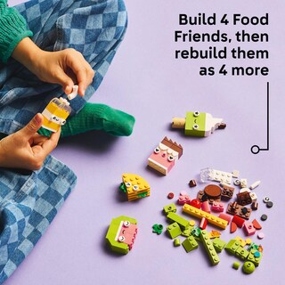 Foto 5 | Set De Juguetes De Construcción Lego Classic Creative Food Friends 11039 - Venta Internacional.