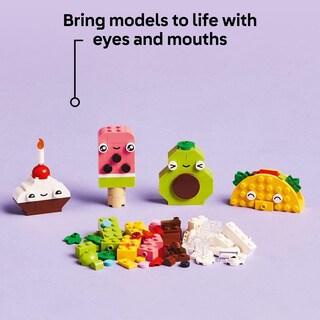 Foto 6 | Set De Juguetes De Construcción Lego Classic Creative Food Friends 11039 - Venta Internacional.
