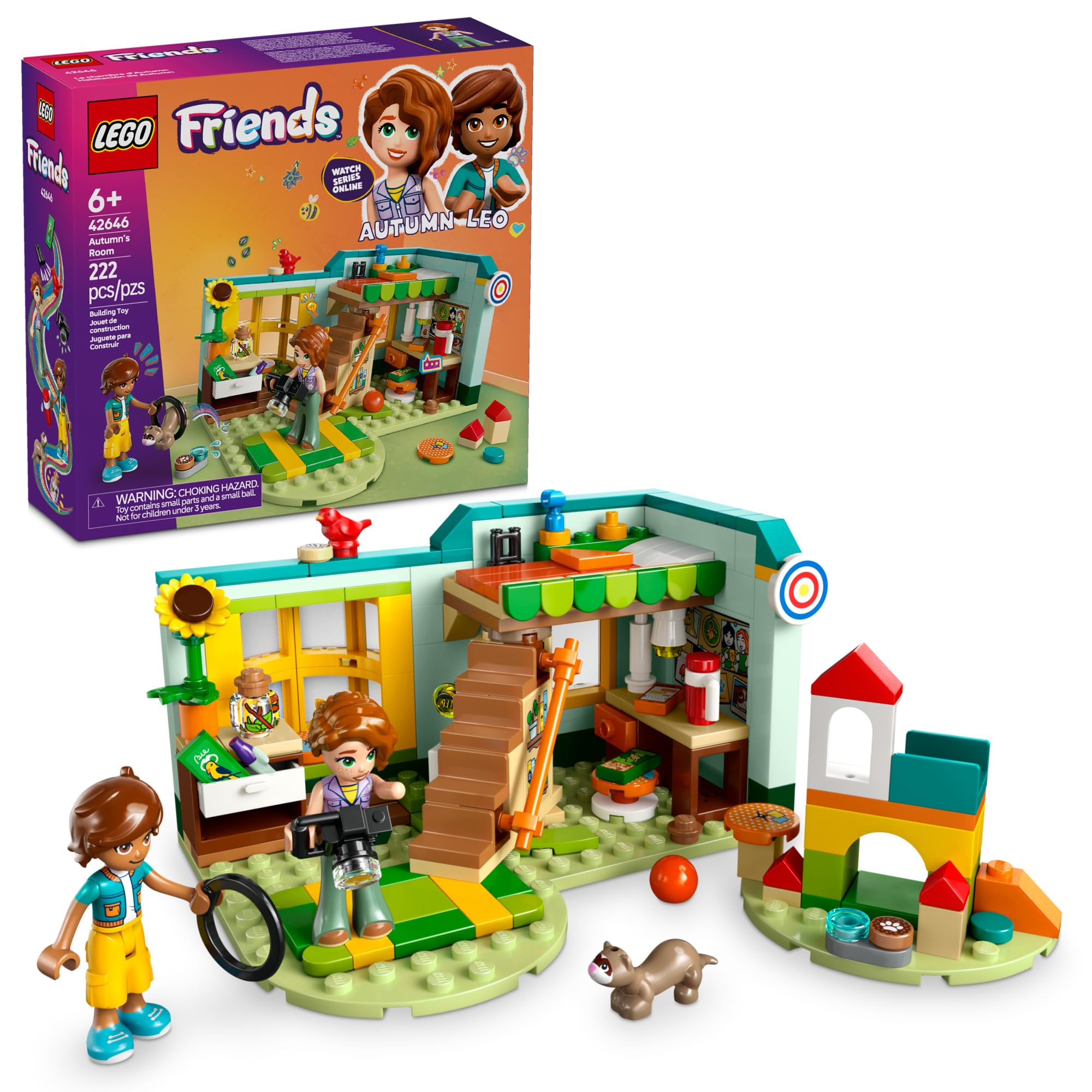 Foto 2 pulgar | Juguete De Construcción Lego Friends Autumn's Room Con 2 Minimuñecos 42646 - Venta Internacional.