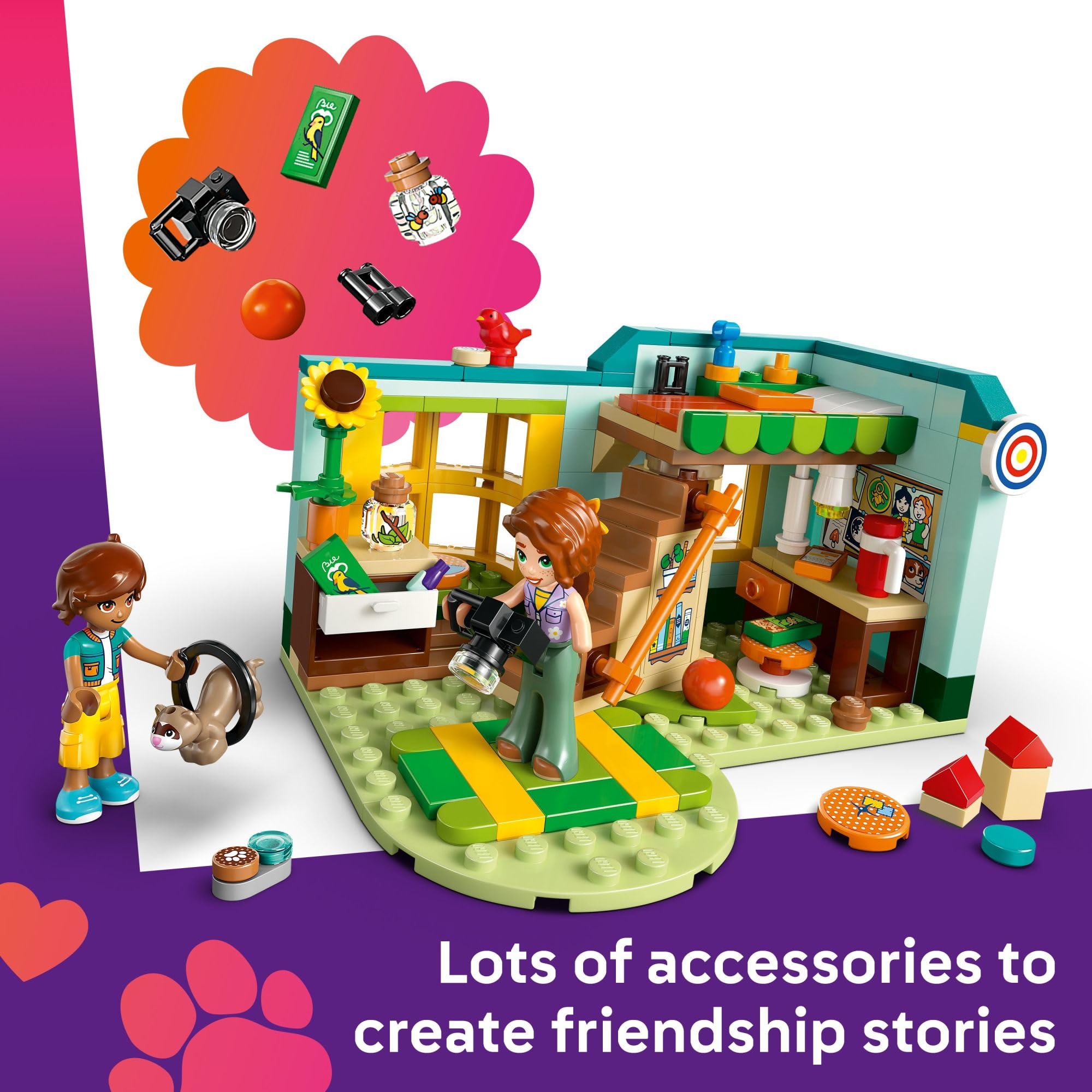 Foto 6 pulgar | Juguete De Construcción Lego Friends Autumn's Room Con 2 Minimuñecos 42646 - Venta Internacional.