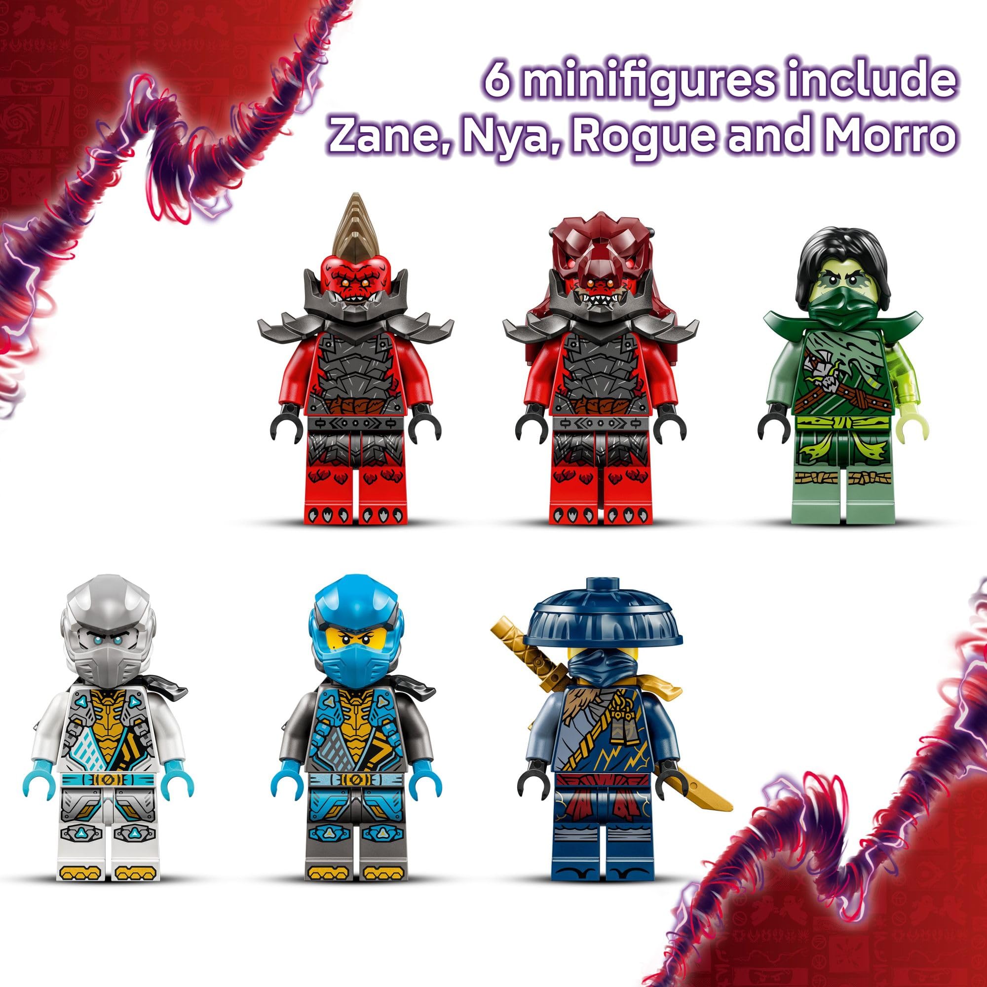 Foto 5 pulgar | Set De Construcción De Juguetes Lego Ninjago Dragonian Storm Village 71841 - Venta Internacional.