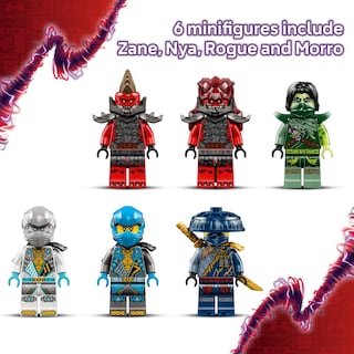 Foto 4 | Set De Construcción De Juguetes Lego Ninjago Dragonian Storm Village 71841 - Venta Internacional.