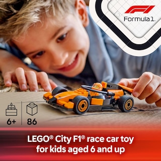 Foto 2 | Kit De Construcción De Juguetes Lego City F1 Driver Con Mclaren Race Car 60442 - Venta Internacional.