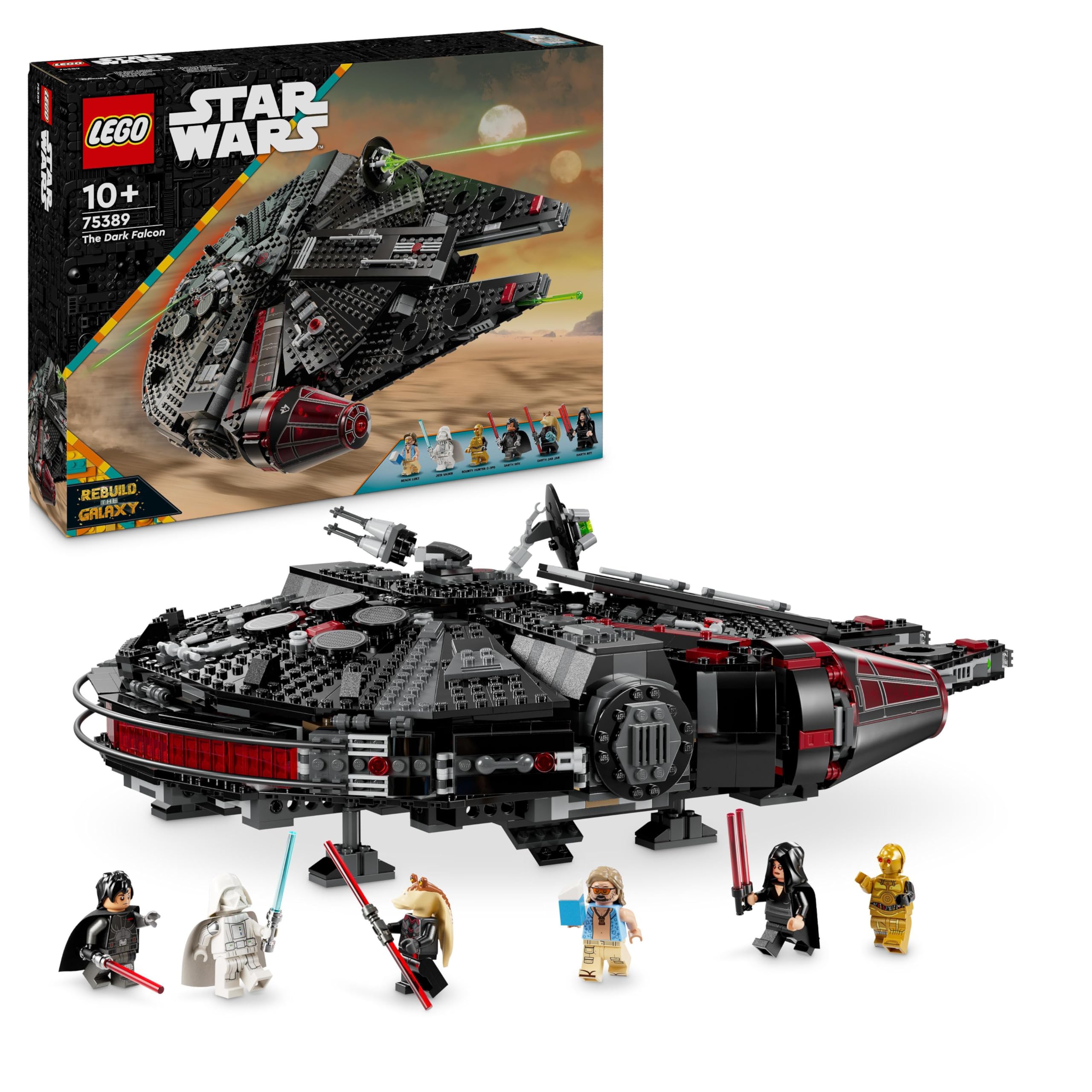Juguete De Construcción Lego Star Wars The Black Falcon 75389 Kids 10+ - Venta Internacional.
